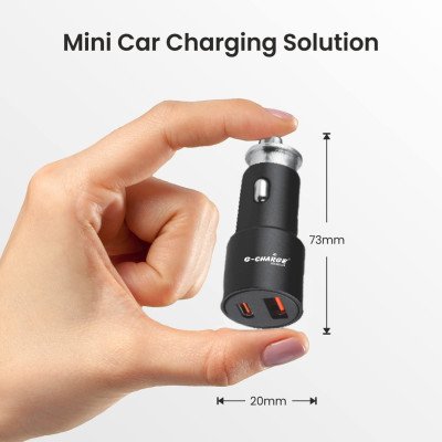 GC-69+ SMART CAR CHARGER (QC+PD)