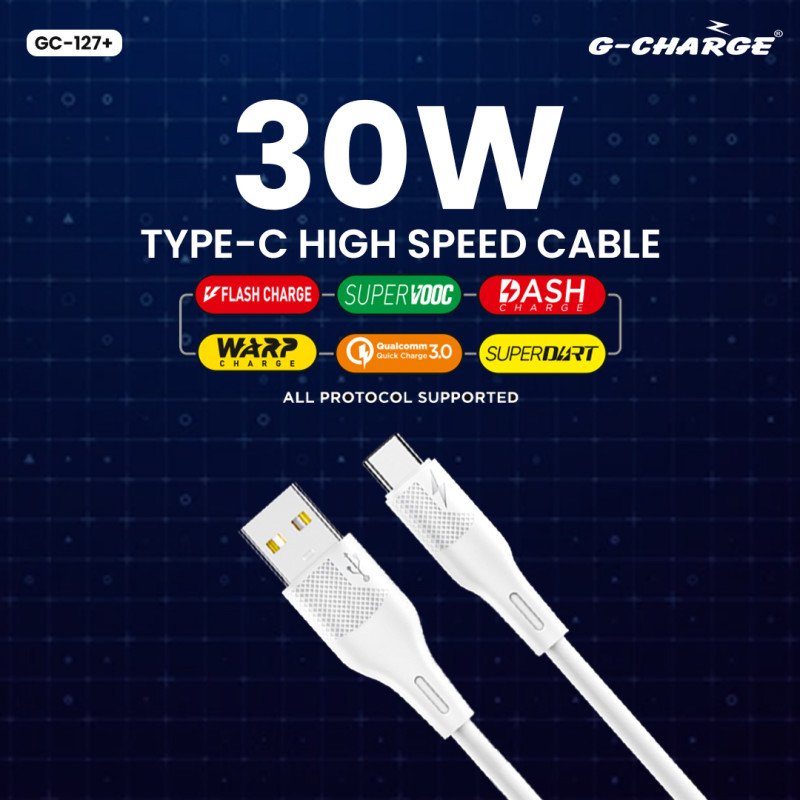 GC-127+ Type-C High Speed Cable 30W
